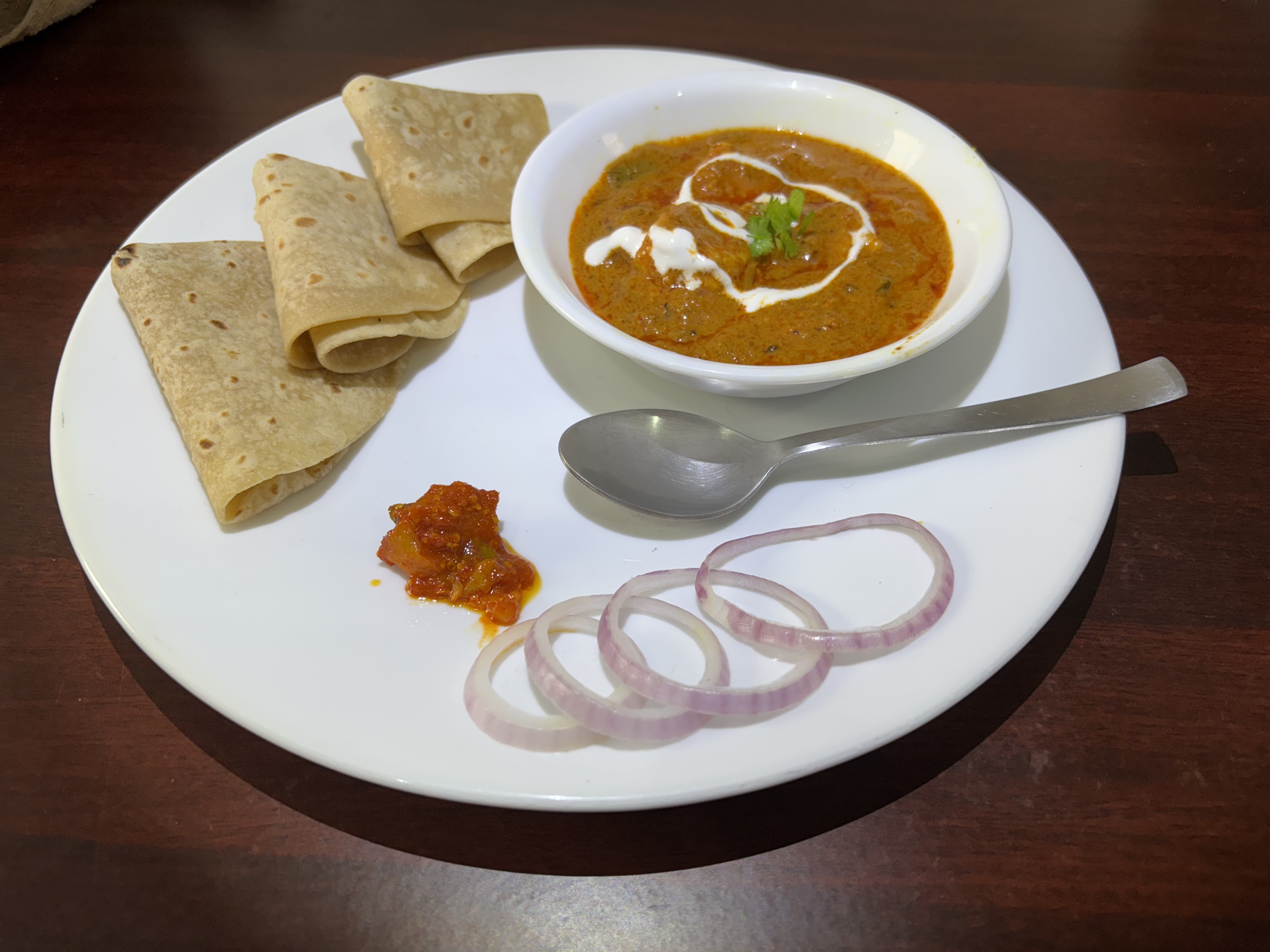 Paneer Thali